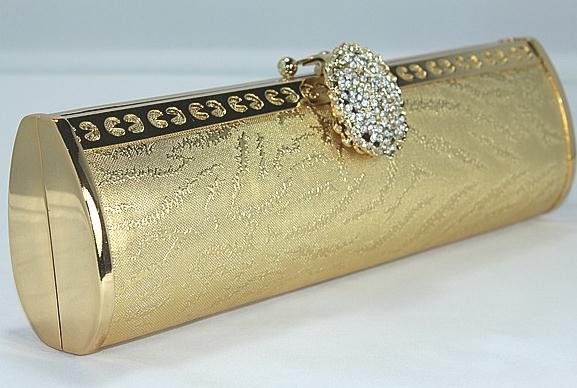 Czech Drill Clutch Bags Fashion Evening Dress Bags Decorative Pattern Bag