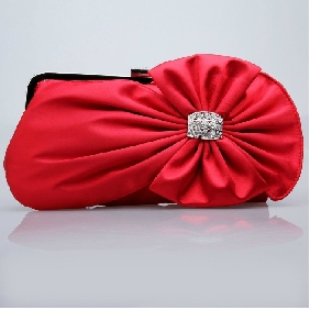 Dinner Late Outfit Bag Fashion Red Flower Female Packet Hand Bag Clutches