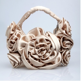 Lady Flower Pattern Fashionable Dinner Late Outfit Packet Hand Bag Clutches