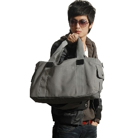 Sports Leisure Man Bag Retro Gym Bag Canvas One Shoulder Bag