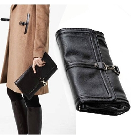 Women's Fashion PU Joker Hand Bag Clutches