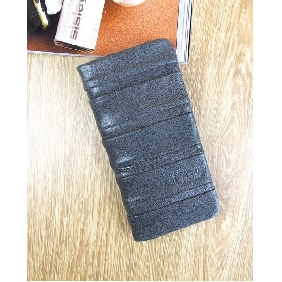 Women's Long Pattern Sheepskin Wallet Clutches