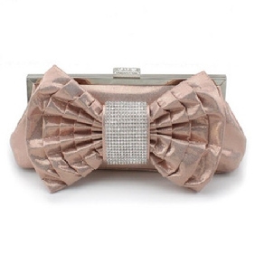 Fashion Velvet and Austria Crystals Evening Bag