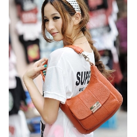 Brown Fashion Laides Genuine Leather Hobo Bag