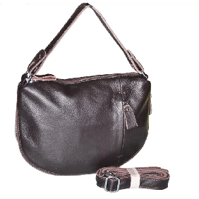 Ladies's Cowhide Leather Shoulder Bag Cross-body Hobos