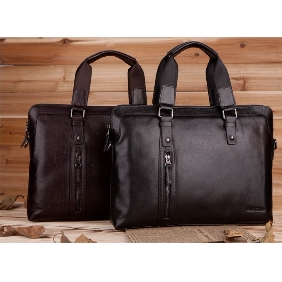 Men's Multi-functional Shoulder Bag Genuine Leather Messenger Bags Handbag