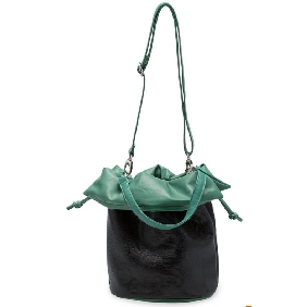 Women's Retro Fashion Round Bucket Tote Single Shoulder Bag