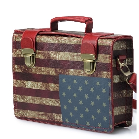 Women's Doctor Retro Multi-purpose Printing Banner Shoulder Bag