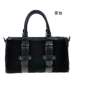 With Nail Black Zipper Diaper Bags