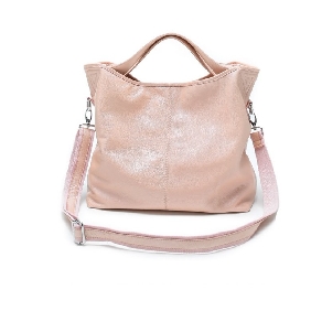 New Draped Genuine Leather Shoulder Bags