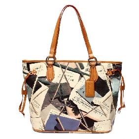 Ladies Sweet Printing Fashionable Big Shoulder Bag