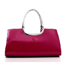 Europe America Fashion Patent Leather Red Dinner Bride Handbag Evening Bags