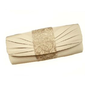 Flower Bud Silk Lady Fashion Handbags Banquet Bag Evening Bags