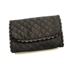 Ladies Thread Rhombohedrons Case Grain Chain Evening Bags