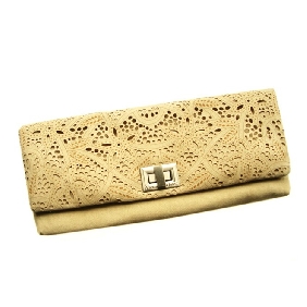 Fashion Art Van Vines Flower Hollow Out Retro Lady Multi-purpose Evening Bags