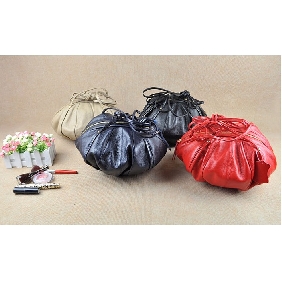 Women's Fashion Leather Pumpkin Shoulder Bags