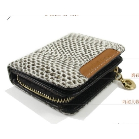 Fashion Leather Gray Women's Wallet