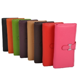 New Style PU Leather Hasp Wallet for Lady