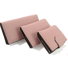 Ladies' Fashion Genuine Leather Cowhide Long Wallet
