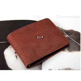 Men's Italian Imports of Cowhide Genuine Leather Wallets