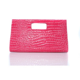 Crocodile Pattern Briefcase Retro Evening Bags