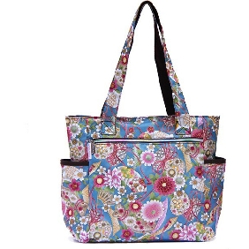 Flower Pattern Diaper Bags Multifunction Korean Style Lady Beach Shoulder Bag
