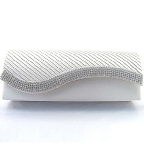 Ladies Classic Snake Shape Draped Evening Bag Satin Cute Daimond Fashionable Clutches for Women  Ladies Classic Snake Shape Draped Evening Bag Satin Cute Daimond Fashionable Clutches for Women