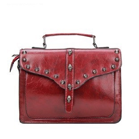 Ladies' Messenger Bags European British Retro Style Leather Cambridge Satchels for Women
