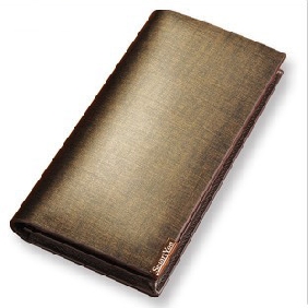 Men's Genuine Leather Cowhide Long Vertical OL Business Wallets for Male