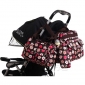 Three-piece Flower Pattern Diaper Bags Multifunction Korean Styl